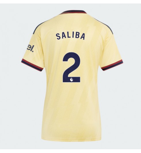 Arsenal William Saliba #2 Kolmaspaita Naisten 2026-27 Lyhythihainen Arsenal William Saliba #2 Kolmaspaita Naisten 2026-27 Lyhythihainen